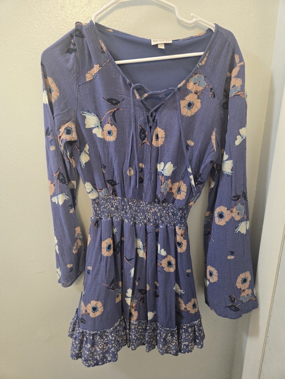 Shyanne Smocked Mini Dress